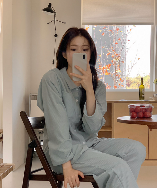 [Juuneedu] Bene Corduroy Pyjamas Set