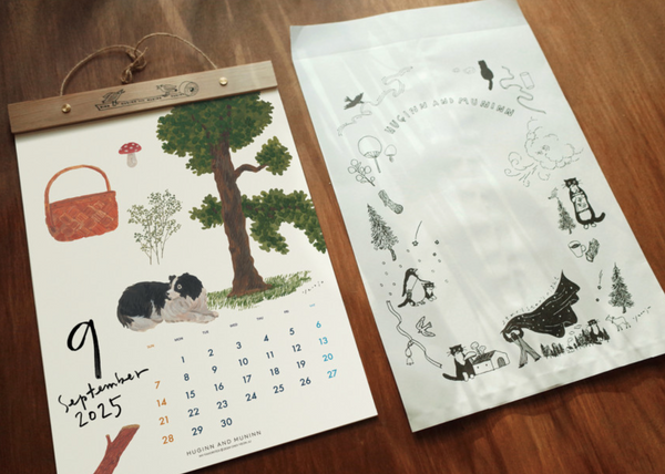 [HUGINN AND MUNINN] My Favorites 2025 Calendar