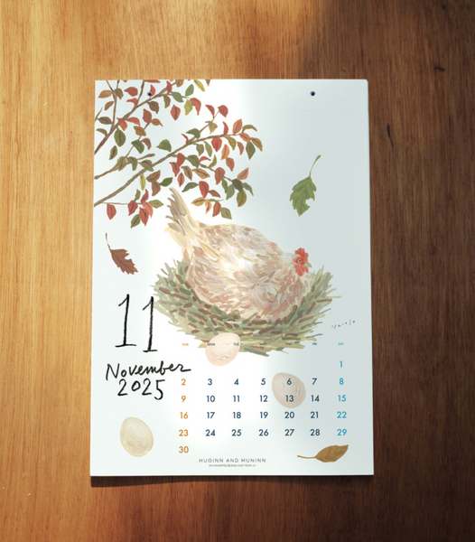 [HUGINN AND MUNINN] My Favorites 2025 Calendar