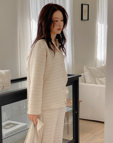 [Juuneedu] Love is Quilted Pyjamas Set