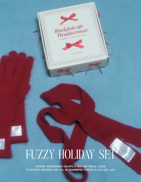 [Rockfish Weatherwear] FUZZY HOLIDAY SET