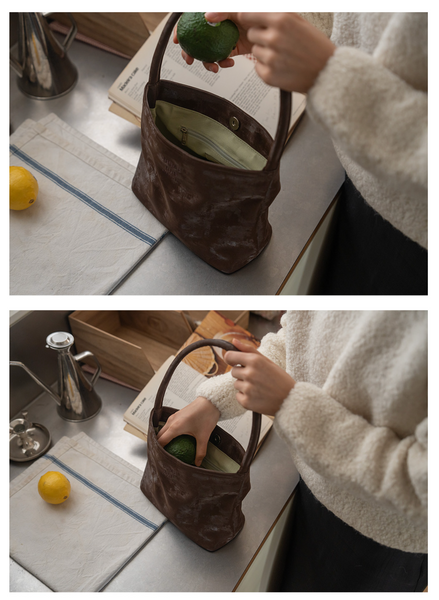 [mucu and ebony] Near Breeze Bag Avocado