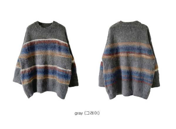 [9.HOPE] Cozy Coloring Hair Knitwear