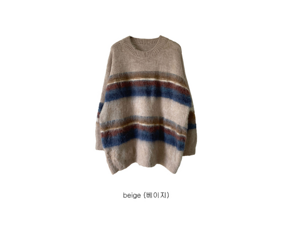 [9.HOPE] Cozy Coloring Hair Knitwear