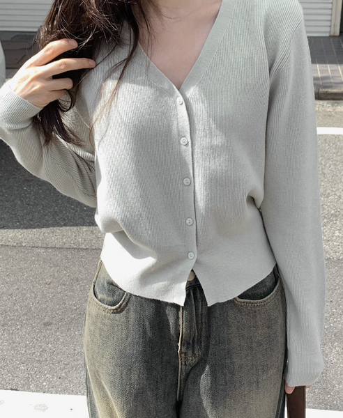 [SLOWAND] # SLOWMADE Washable Light Fit Cardigan