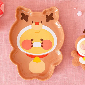 [Kakao Friends] Merry Choon Christmas Rudolph Plate Choonsik