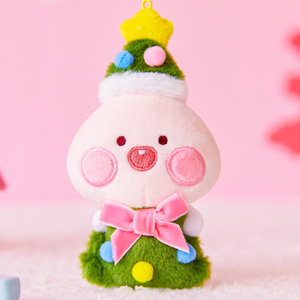 [Kakao Friends] Merry Choon Christmas Tree Keyring Doll Little Apeach