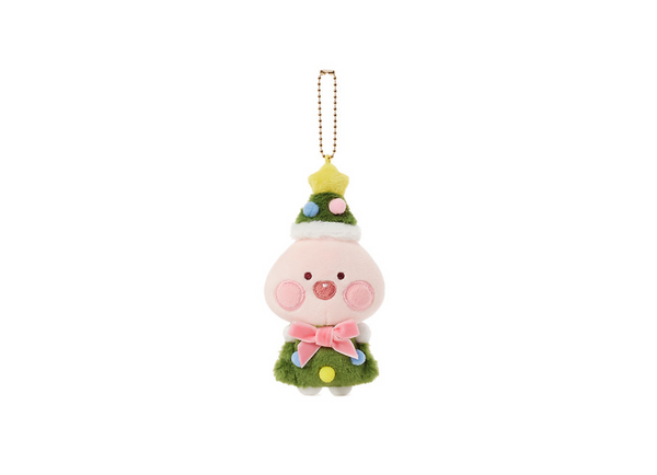 [Kakao Friends] Merry Choon Christmas Tree Keyring Doll Little Apeach