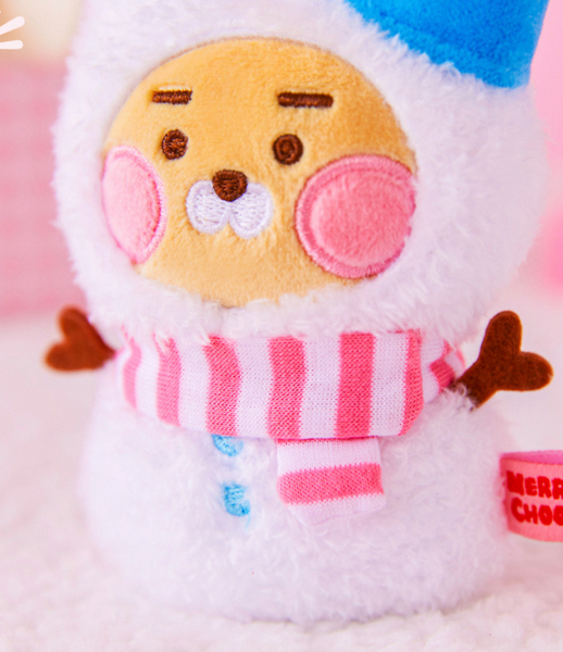 [Kakao Friends] Merry Choon Christmas Snowman Keyring Doll Little Ryan