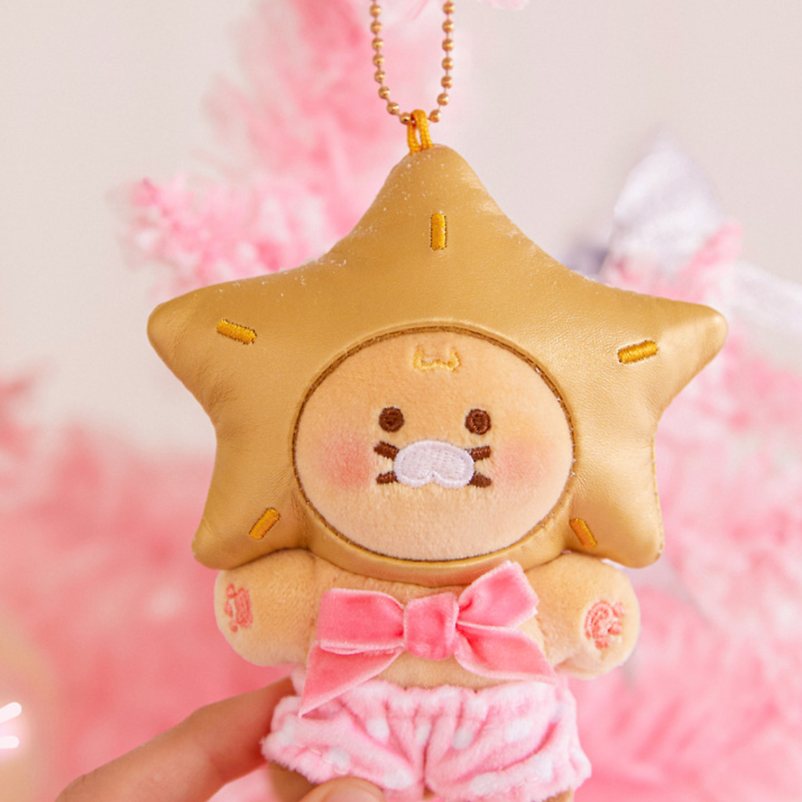 [Kakao Friends] Merry Choon Christmas Star Keyring Doll Baby Choonsik