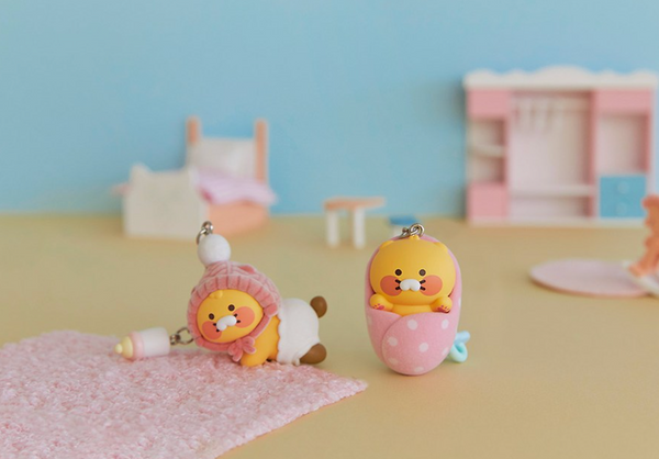 [Kakao Friends] Figure Keyring Baby Choonsik