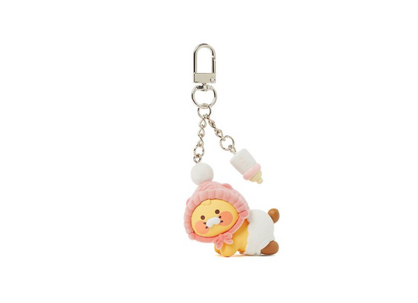 [Kakao Friends] Figure Keyring Pink Hat Baby Choonsik