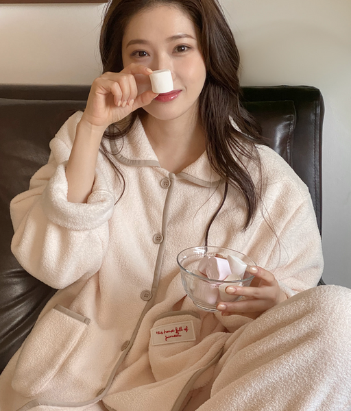 [Juuneedu] Dewy Sleep Jogger Pyjamas Set