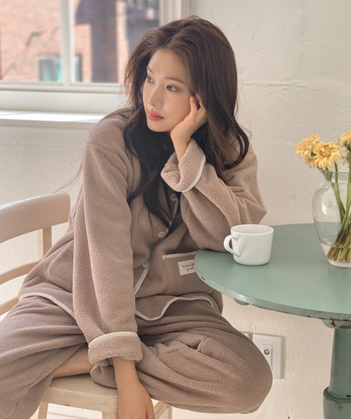 [Juuneedu] Dewy Sleep Jogger Pyjamas Set