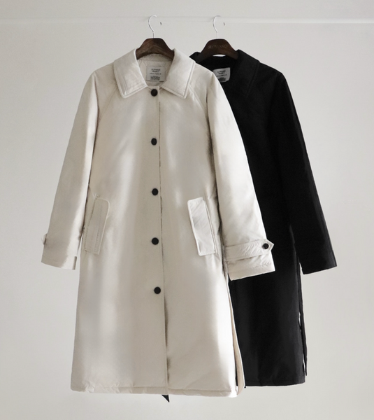 [SLOWAND] # SLOWMADE Belted Duck-Down Padded Coat