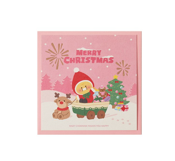 [Kakao Friends] Merry Choon Christmas Card Set