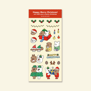 [1107] Christmas Deco Sticker