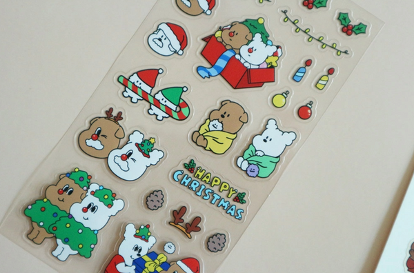 [1107] Christmas Deco Sticker