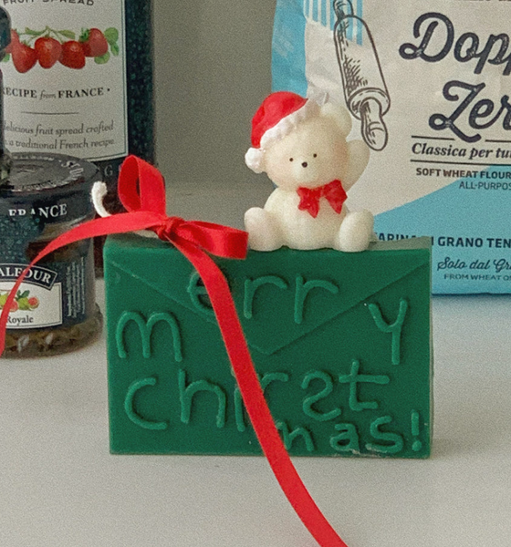 [S_Log] Merry Christmas Bear Gift Set