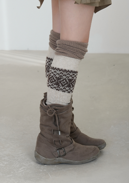 [BINARY01] Winter Nordic Leg Warmer