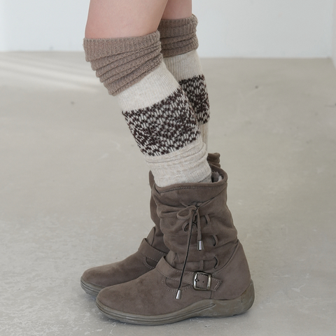 [BINARY01] Winter Nordic Leg Warmer