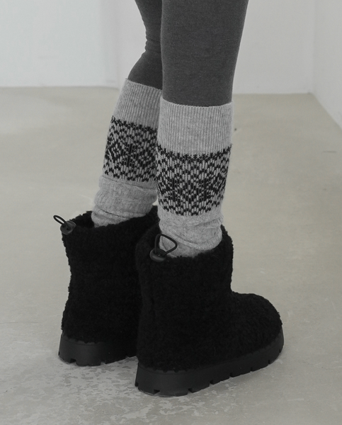 [BINARY01] Winter Nordic Leg Warmer