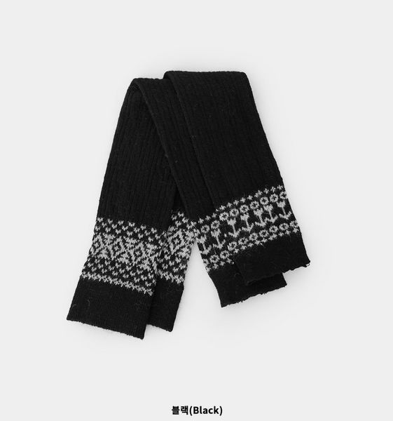 [BINARY01] Winter Nordic Leg Warmer