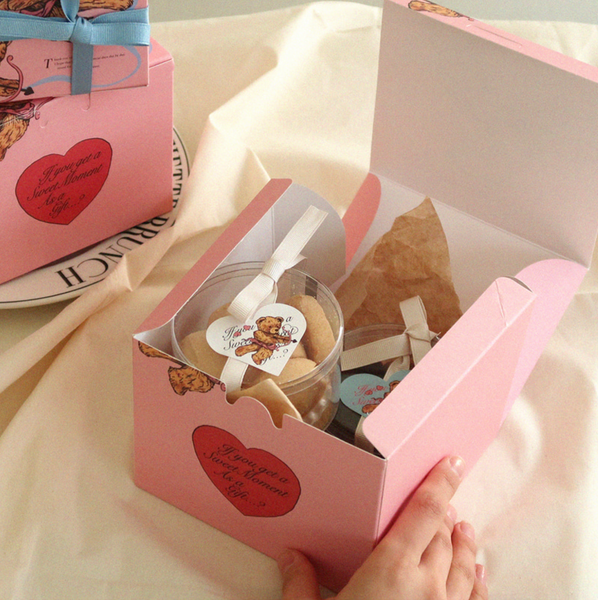 [ABIDE] Cupid Bear Pink Multi Gift Box (5ea)