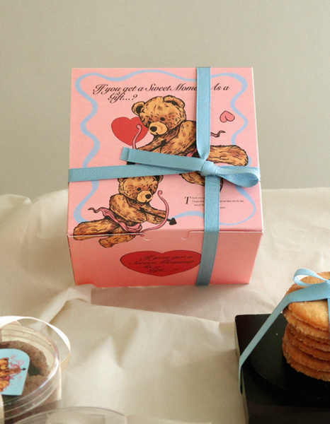 [ABIDE] Cupid Bear Pink Multi Gift Box (5ea)