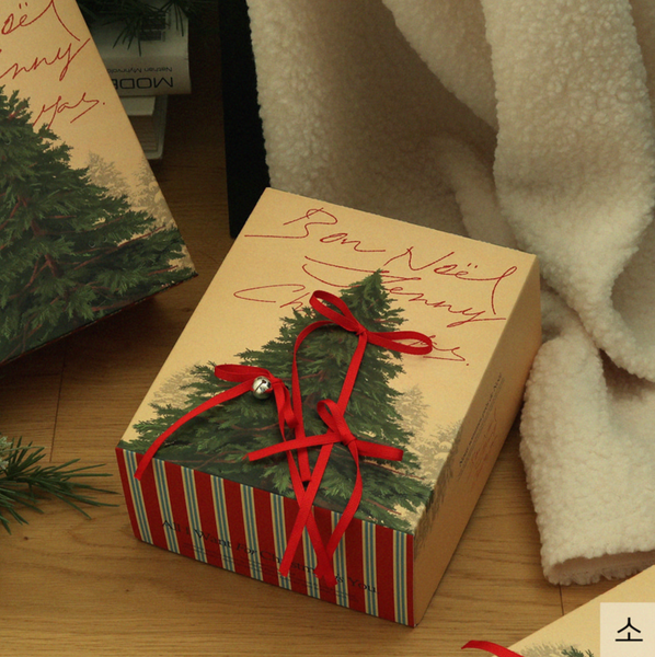 [ABIDE] Christmas Tree Ribbon Gift Box (5ea)