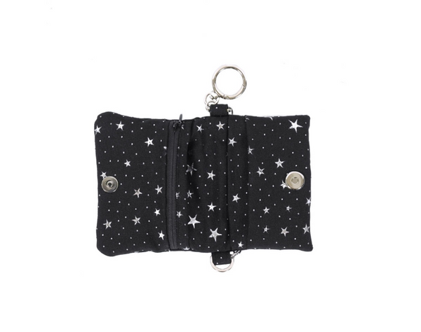 [COZING] Star Chain Wallet Black