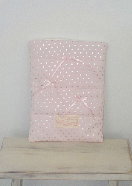 [COZING] Pillow Notebook Pouch Dot Pink