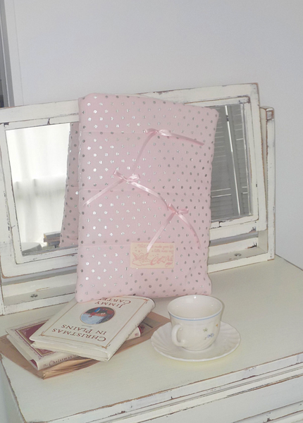 [COZING] Pillow Notebook Pouch Dot Pink