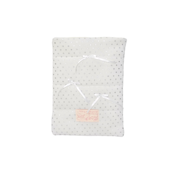 [COZING] Pillow Notebook Pouch Dot White