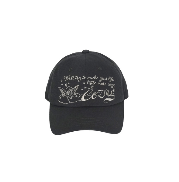 [COZING] Fairy Ball Cap Charcoal