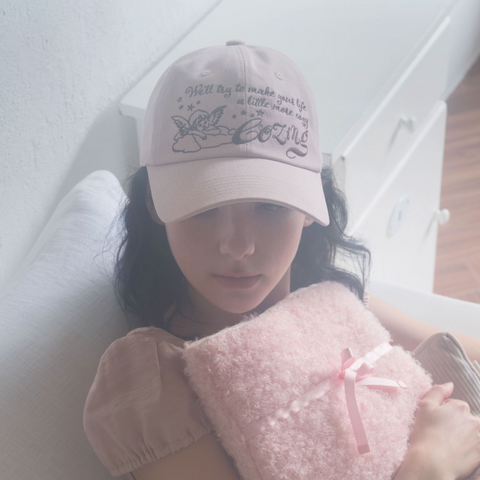 [COZING] Fairy Ball Cap Pink