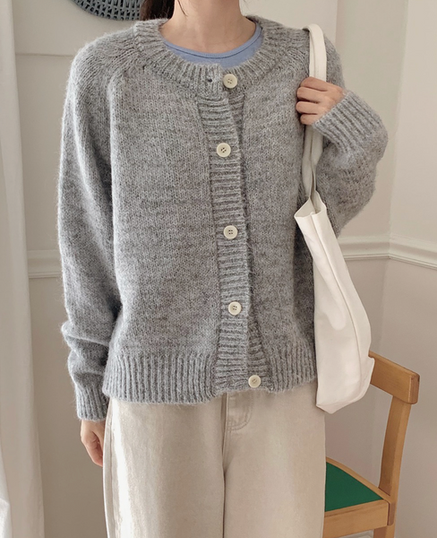 [SLOWAND] Lovely Thick Airy Cardigan