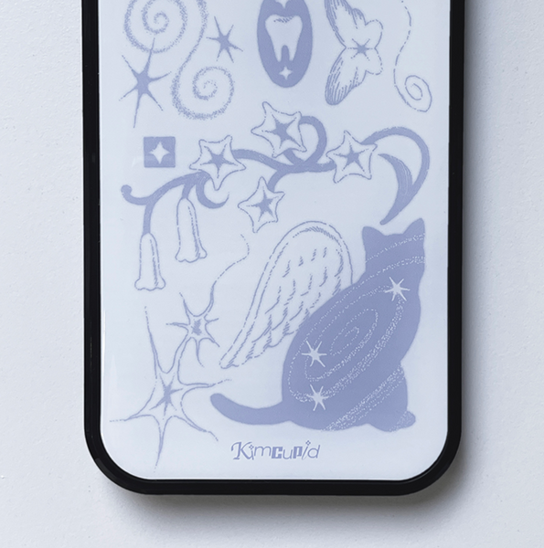 [Kim cupid] Pieces of the Dream (Angel White) Epoxy Phone Case