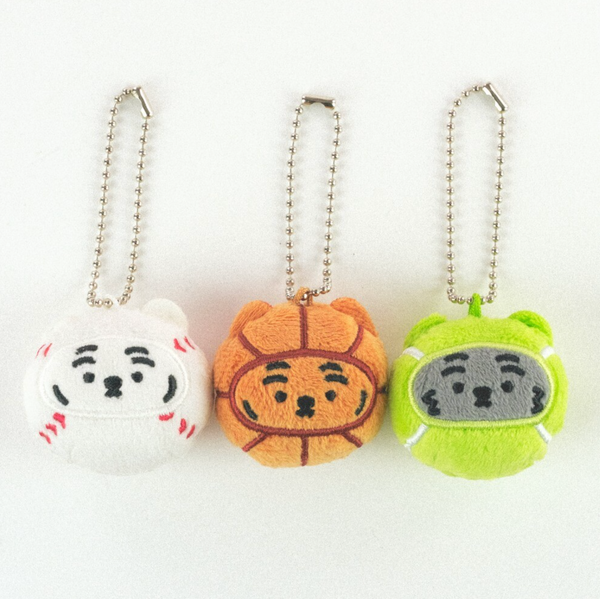 [MUZIK TIGER] Tiger Fatty Ball Keyring