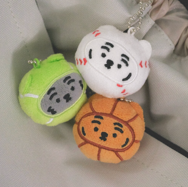 [MUZIK TIGER] Tiger Fatty Ball Keyring