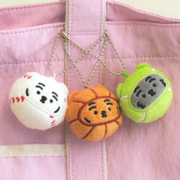 [MUZIK TIGER] Tiger Fatty Ball Keyring