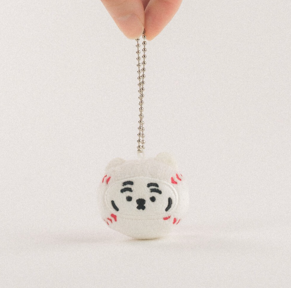 [MUZIK TIGER] Tiger Fatty Ball Keyring