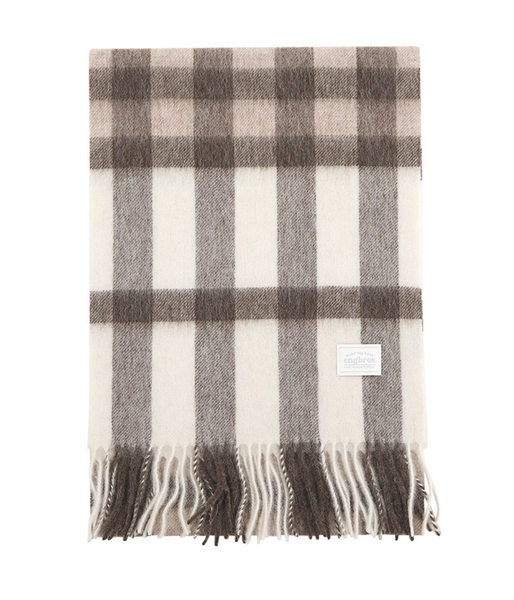 [engbrox] Soft Check Wool Muffler (3Colours)