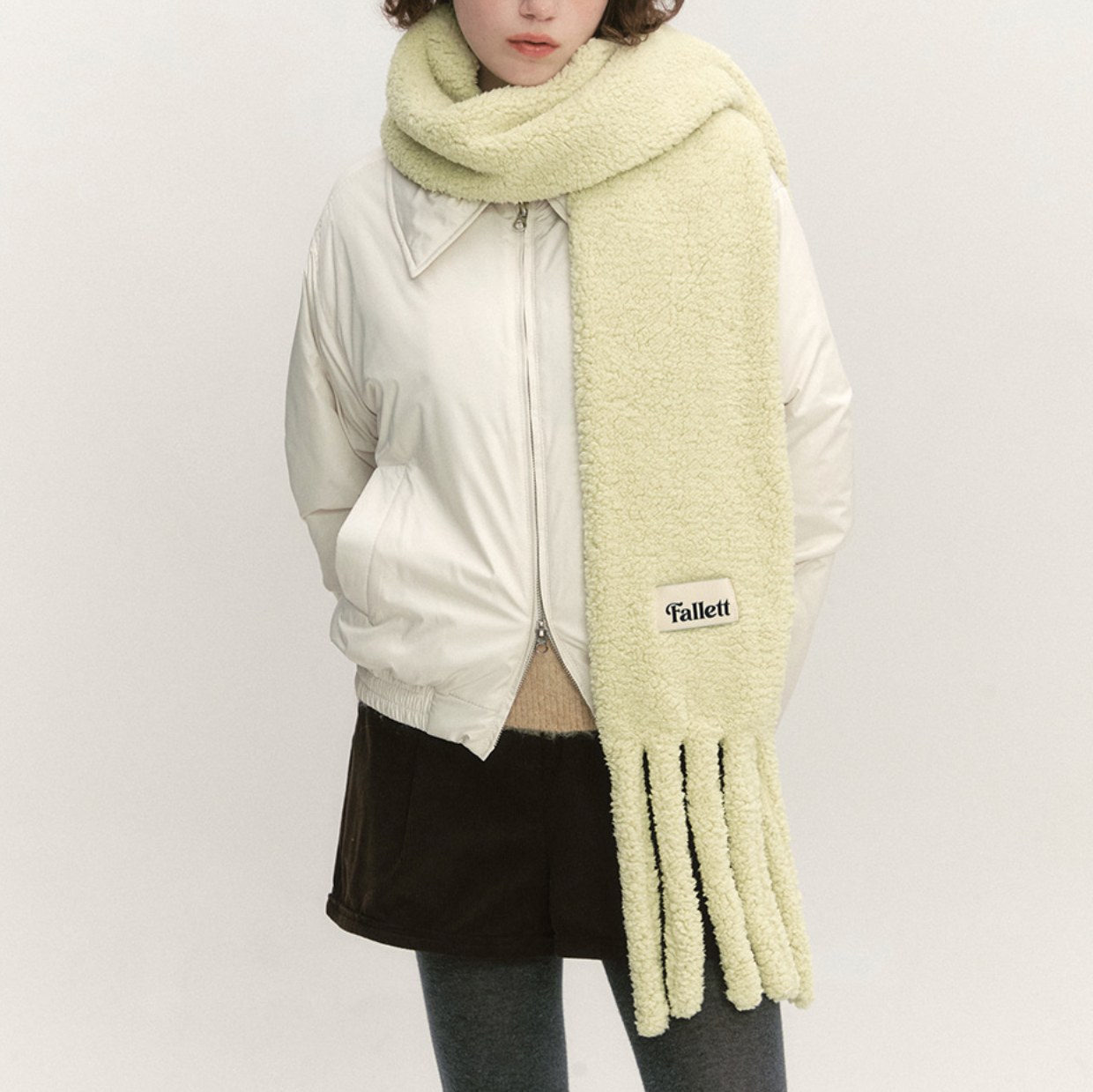 [Fallett] Boucle Muffler Green