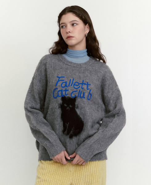 [Fallett] Cat Club Knit (2colours)