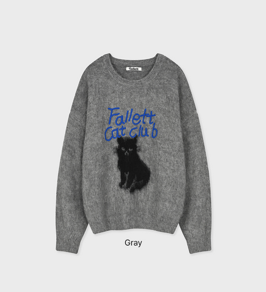 [Fallett] Cat Club Knit (2colours)