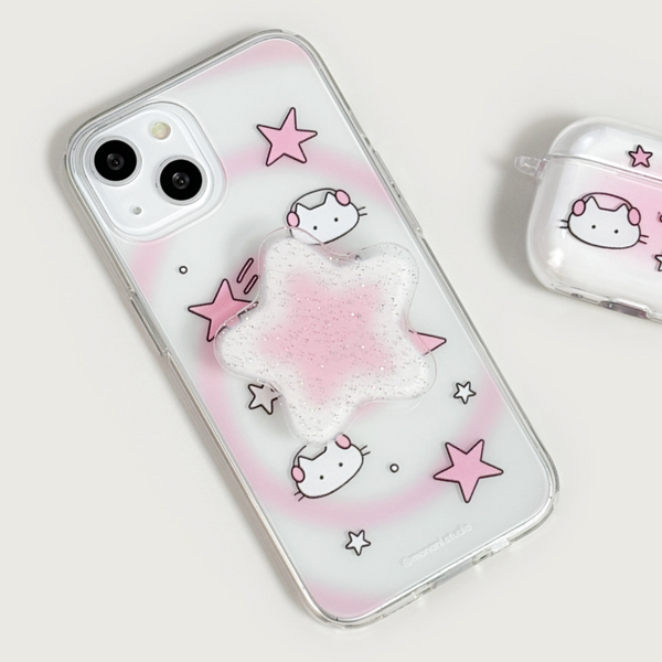 [monani studio] Star Cat Jelly Hard Case