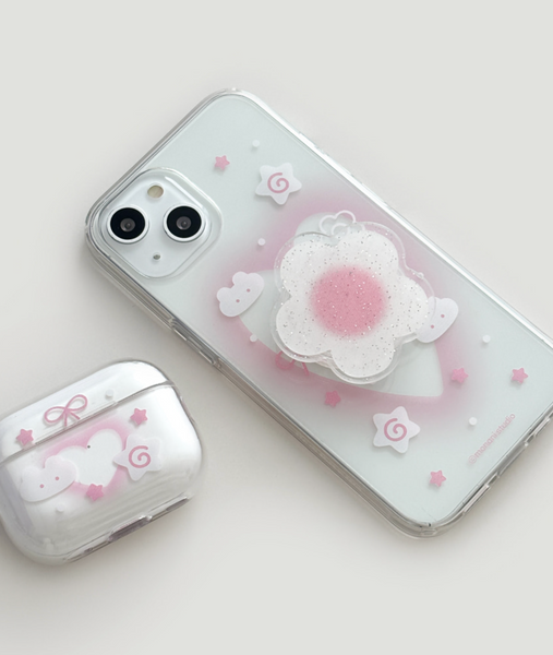 [monani studio] Rabbit Heart Jelly Hard Case