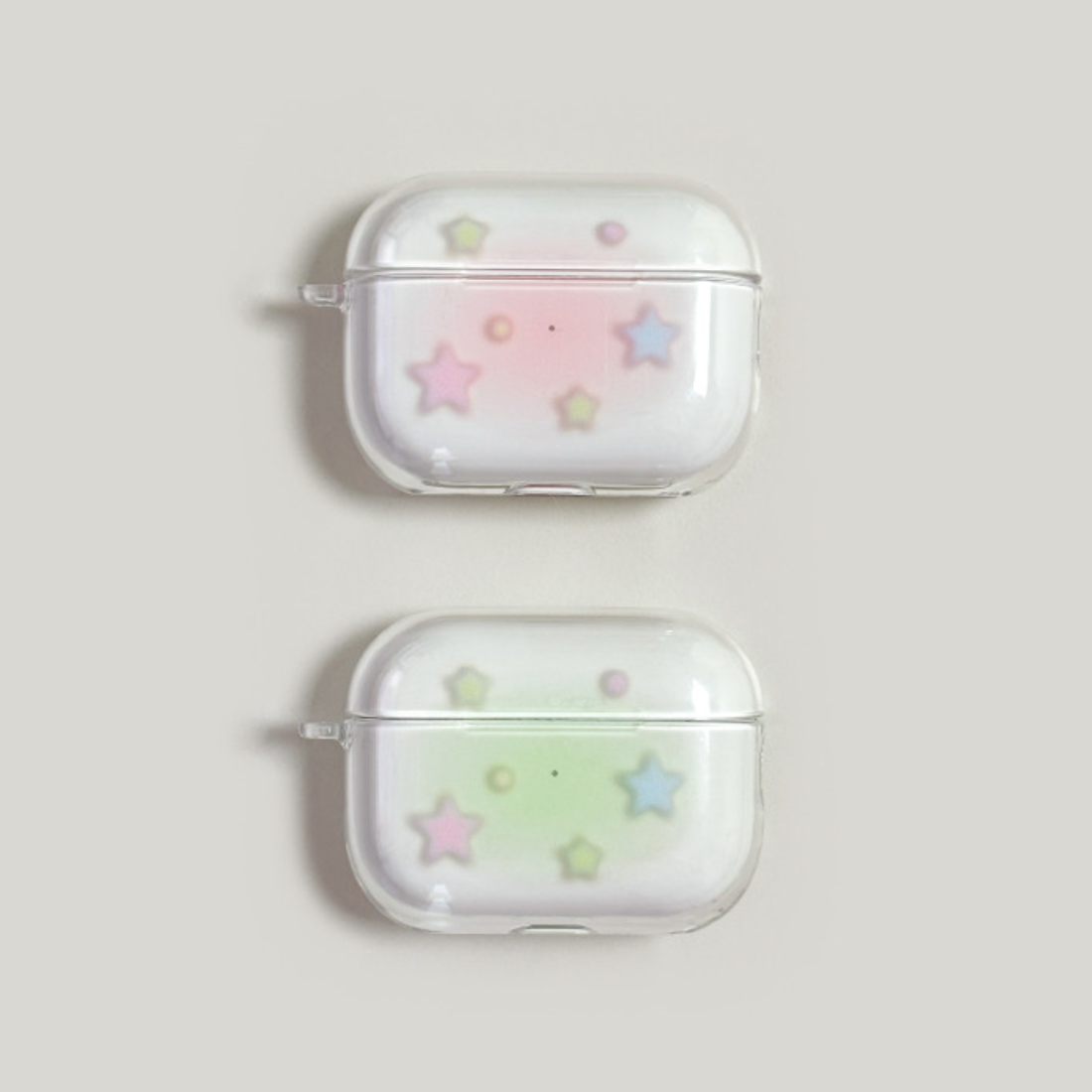 [monani studio] Pastel Star Airpods Case