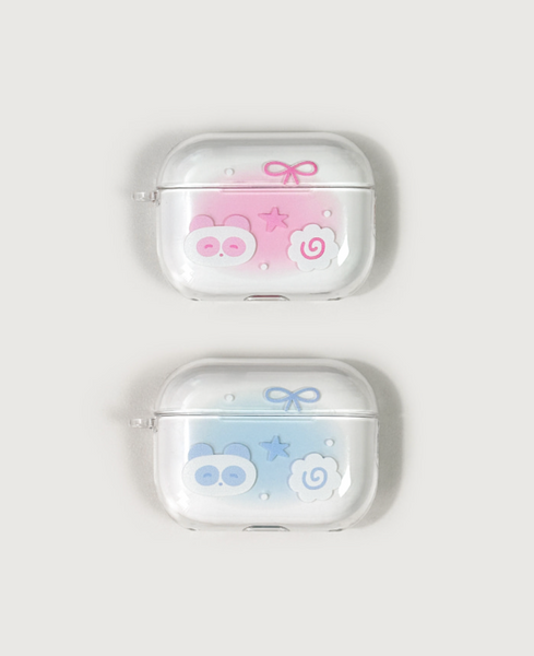 [monani studio] Panda Star Airpods Case